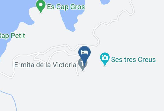 Baleares - Petit Hotel Hostatgeria La Victoria Maps