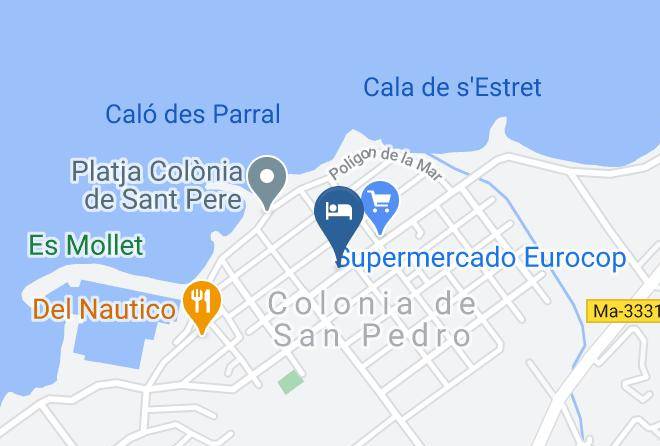 Baleares - Petit Hotel Rocamar Maps