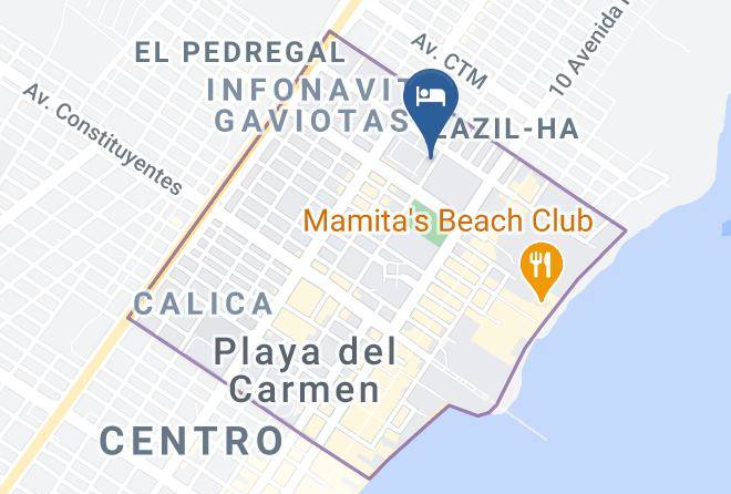Solidaridad - Petit Maguey Condo Boutique Maps