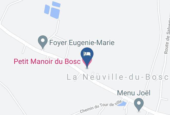 Eure - Petit Manoir Du Bosc Maps