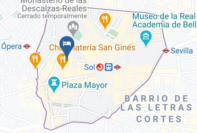 Petit Palace Arenal Map