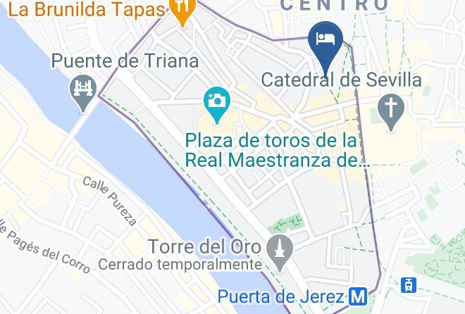 Seville - Petit Palace Marques Santa Ana Maps