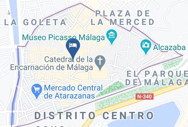 Malaga - Petit Palace Plaza Malaga Hotel Maps