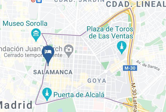 Madrid - Petit Palace President Castellana Maps
