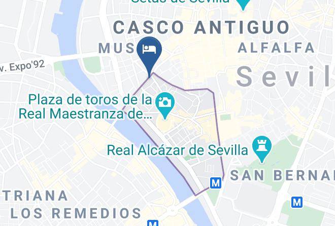 Seville - Petit Palace Puerta De Triana Maps