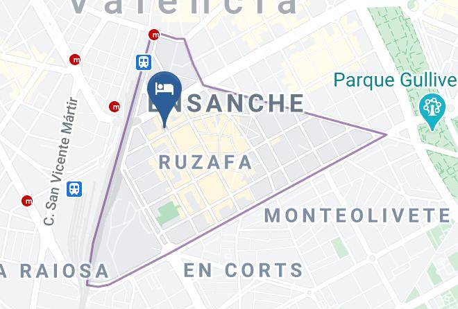 Valencia - Petit Palace Ruzafa Maps
