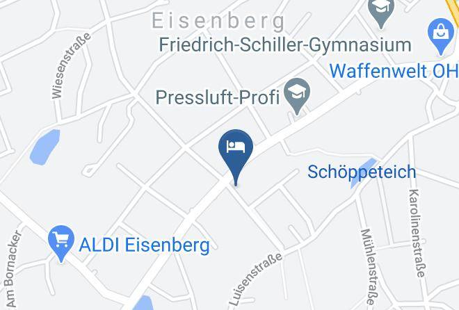 Saale Holzland Kreis - Petit Pension & Kulturcafe Ralf Gomolka Maps