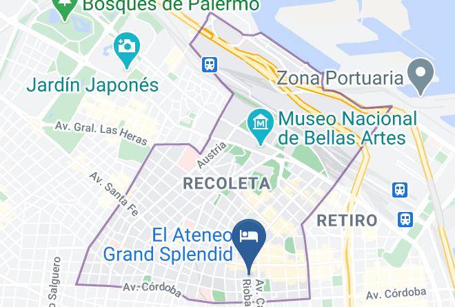 Buenos Aires - Petit Recoleta Suites Maps