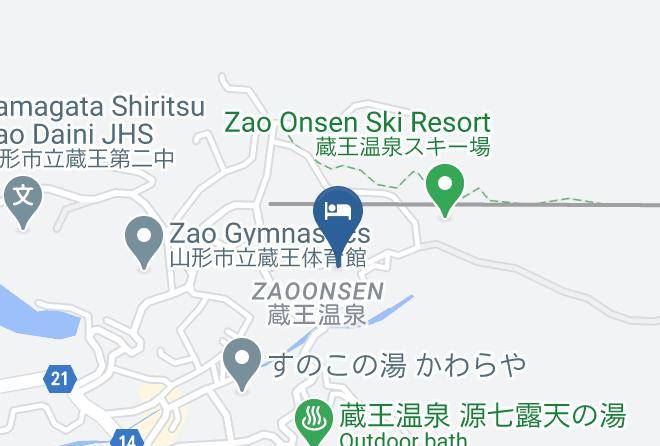 Yamagata City - Petit Resort Hotel Der Barte Maps