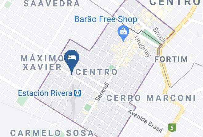 Rivera - Petit Rivera Hotel Maps