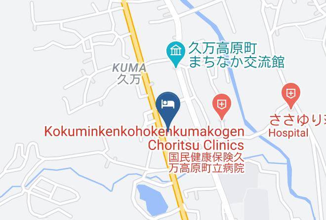 Kumakogen Townkamiukena District - Petite Hotel & Restaurant Maps