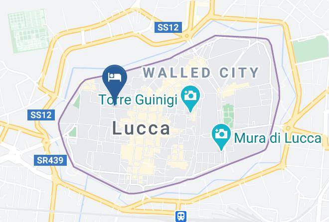 Lucca - Petite Maison Sainte Justine Maps
