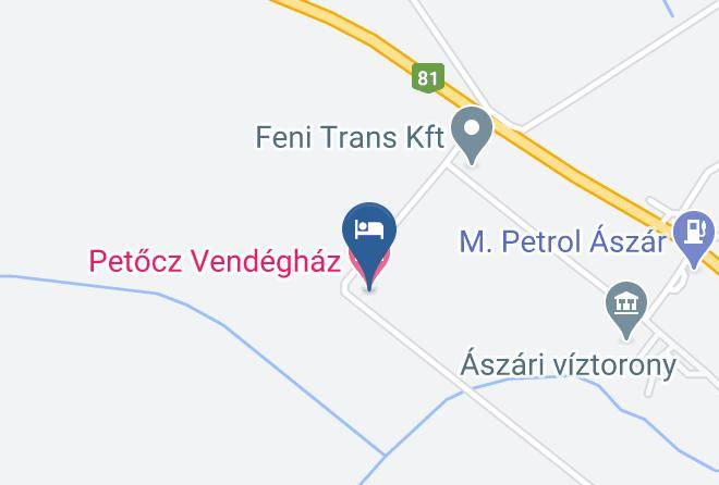 Aszar - Petocz Vendeghaz Maps