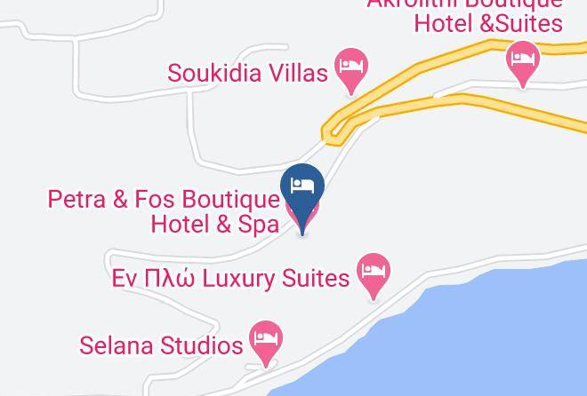 Lakonia - Petra & Fos Boutique Hotel & Spa Maps