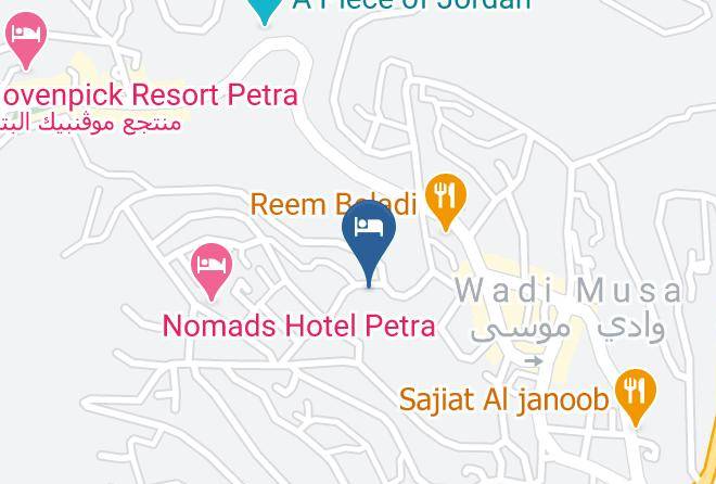 Petra - Petra Lion Hotel Maps