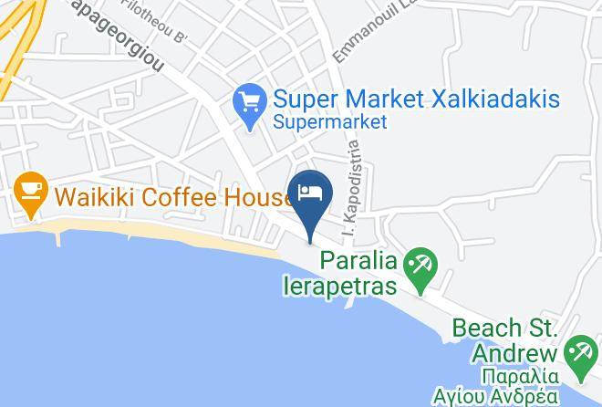 Lasithi - Petra Mare Hotel Maps