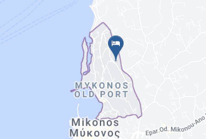 Mykonos - Petra Mykonos Studios & Suites Maps