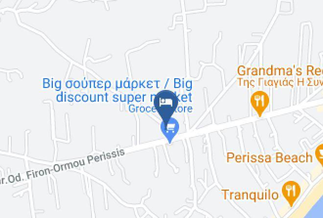 Thira - Petra Nera Hotel Maps