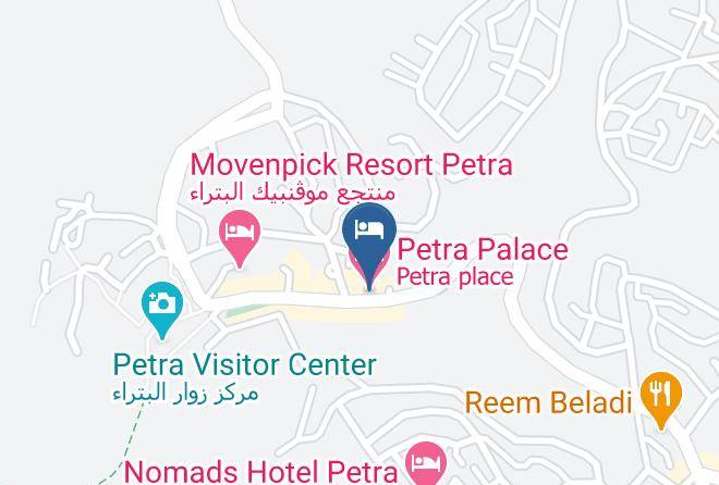 Petra - Petra Palace Hotel Maps