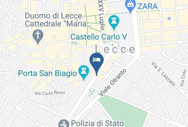 Lecce - Petra Su Petra 'ntisa Parite Srl Maps