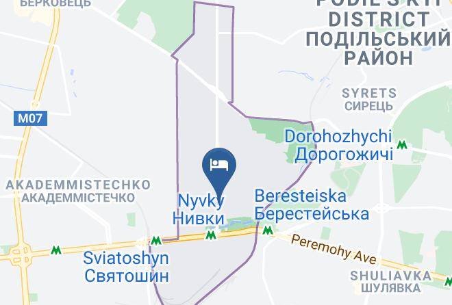 Kyiv - Petrani Nivki Maps