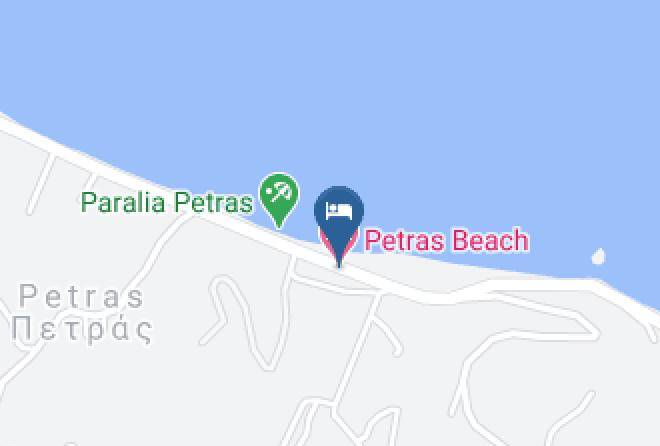 Petras Beach Map