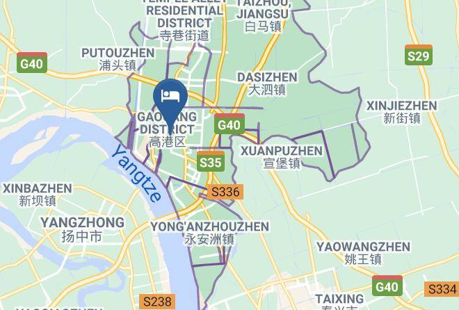 Taizhou - Petrel Hotel Luxury Maps
