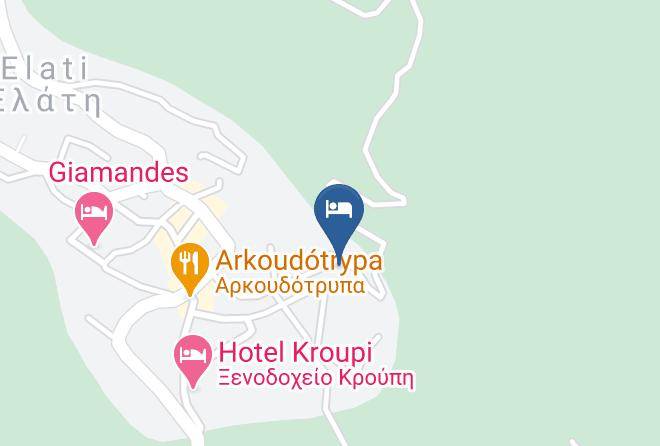 Trikala - Petrina Elatis Maps
