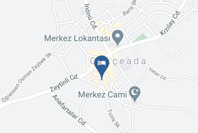 Gokceada - Petrino Gokceada Hotel & Kitchen Maps