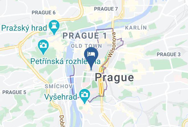 Prague - Petrinska Hostel & Apartments Maps