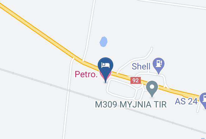 Petro Motel Map