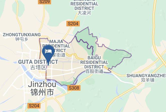 Jinzhou - Petroleum Business Hotel Maps