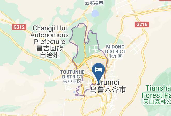 Urumqi - Petroleum Hotel Maps