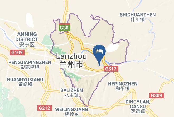 Lanzhou - Petroleum Keji Hotel Maps