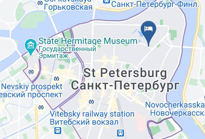Saint Petersburg - Petro Otel' Mini Otel' Maps