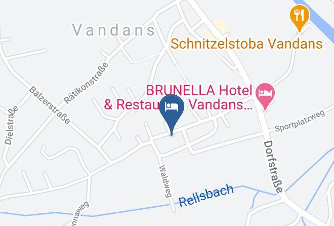 Bludenz - Petrouschek Gastehaus Maps