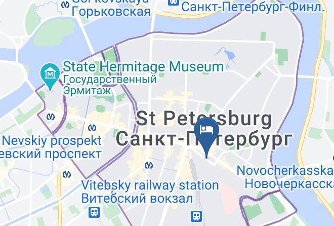 Saint Petersburg - Petrovskaya Arka Maps