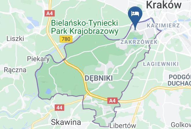 Cracow - Hotel Petrus Maps