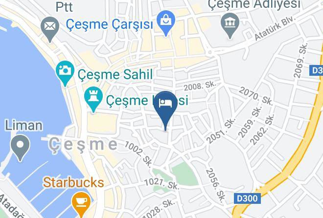 Cesme - Petunya Pansiyon Maps