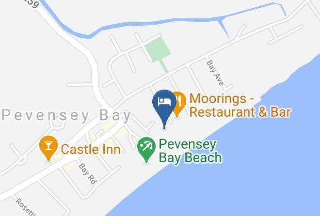 East Sussex - Pevensey Beach Garden Exclusively Eastbourne Maps