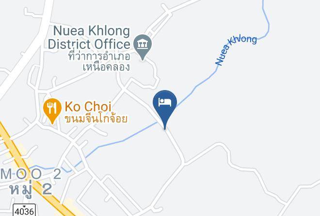 Nuea Khlong District - Phana Resort Maps