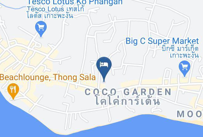 Amphoe Ko Pha Ngan - Phangan Island View Hotel Maps