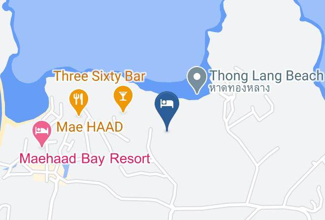 Amphoe Ko Pha Ngan - Phangan Utopia Resort Maps