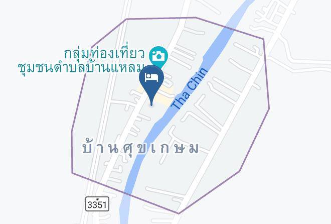 Amphoe Bang Pla Ma - Phanmai Sainam Resort Maps