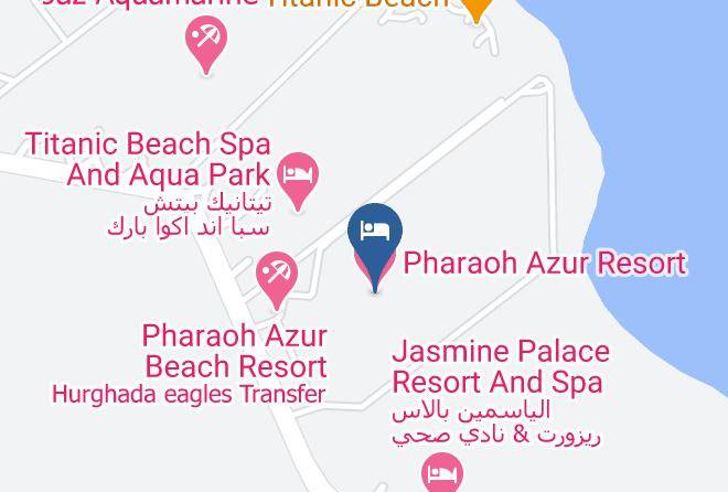 Pharaoh Azur Resort Map