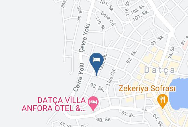 Datca - Pharos Otel Maps
