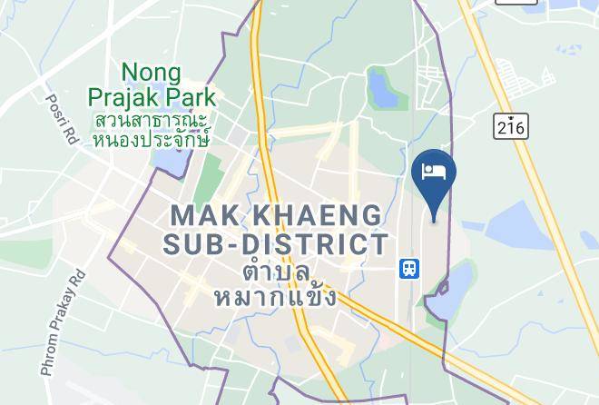 Mueang Udon Thani District - Phasab Grand Hotel Maps