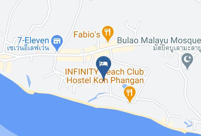 Amphoe Ko Pha Ngan - Phatcharee Resort Maps