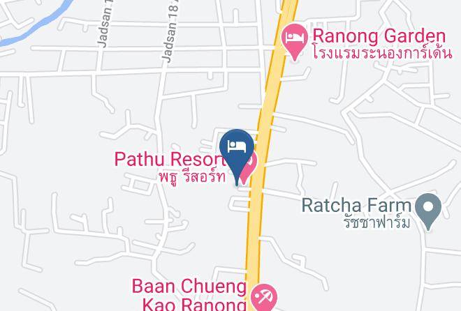 Mueang Ranong District - Phathu Resort Maps