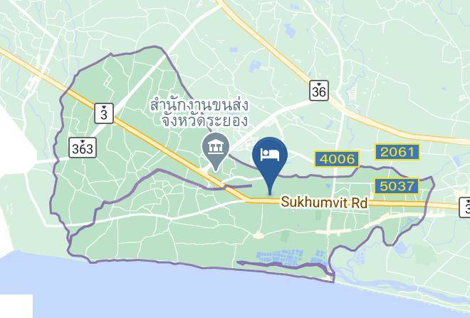 Amphoe Mueang Rayong - Phavina Hotel Rayong Maps